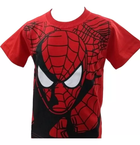 Camiseta Infantil Homem Aranha